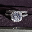 Anillo de mujer 2 piezas D1622 4