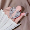 Anillo de mujer alas de ángel D1384 1