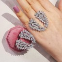 Anillo de mujer alas de ángel D1384 3