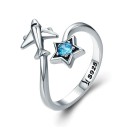 Anillo de mujer con avión D1573 1