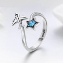 Anillo de mujer con avión D1573 2