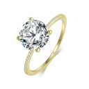 Anillo de mujer con circonita 3