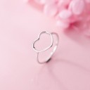 Anillo de mujer con corazón D1075 1