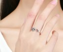 Anillo de mujer con corazón D1834 3
