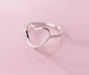 Anillo de mujer con corazón D2112 1