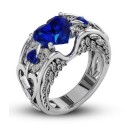 Anillo de mujer con corazón D2516 4