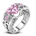 Anillo de mujer con corazón D2516 6
