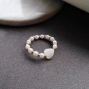 Anillo de mujer con corazón D2679 6