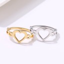 Anillo de mujer con corazón D2712 2