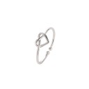 Anillo de mujer con corazón D2772 8