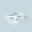 Anillo de mujer con cruz D1499 2