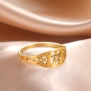 Anillo de mujer con estrella D2995 3