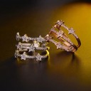 Anillo de mujer con estrellas D2720 1