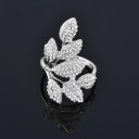 Anillo de mujer con hojas D2983 5