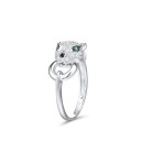 Anillo de mujer con leopardo 3
