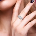 Anillo de mujer con leopardo 5