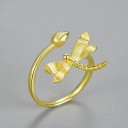 Anillo de mujer con libélula D1852 4