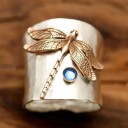 Anillo de mujer con libélula D2489 2