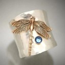 Anillo de mujer con libélula D2489 3