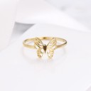 Anillo de mujer con mariposa D2711 1