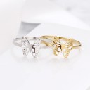 Anillo de mujer con mariposa D2711 3