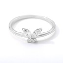 Anillo de mujer con mariposa D2858 8