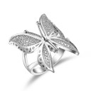 Anillo de mujer con mariposa 1