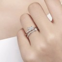 Anillo de mujer con mariposas D3006 3