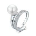 Anillo de mujer con perla D1846 3