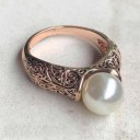 Anillo de mujer con perla D2970 8