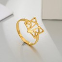 Anillo de mujer con zorro 1