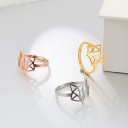 Anillo de mujer con zorro 3