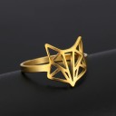 Anillo de mujer con zorro 4