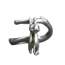 Anillo de mujer estiloso de tamaño ajustable Anillo abierto Gato en espiral Motivo animal Joya adorable para amantes de los gatos 3