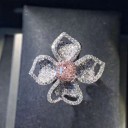 Anillo de mujer flor D1452 1