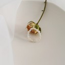 Anillo de perla para mujer D1087 6