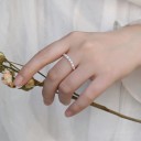 Anillo de perla para mujer D1087 4