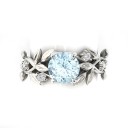 Anillo elegante de mujer con piedra. 1