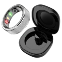 Anillo inteligente COLMI R10 con medición de oxígeno y calorías durante el sueño, anillo de titanio resistente al agua con estuche 4