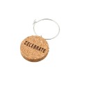 Anillos de corcho para vaso con inscripción 6 uds. 6