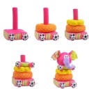 Anillos de peluche en un palo 3