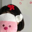 Anime Anger Symbol Hair Clip 6 cm Crochet Accessory Red Emotion Expression for Women and Girls 4