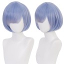 Anime paruka cosplay kostým inšpirovaný Re:Zero Starting Life in Another World syntetické prevedenie rôzne účesy pre stylizáciu 2
