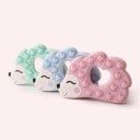 Anneau de dentition pour bébé en forme de hérisson - 5 pièces 19