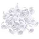 Anneau pour colle et cils rond 50 pcs 1