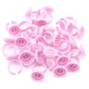 Anneau pour colle et cils rond 50 pcs 2