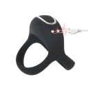 Anneaux de constriction vibrants en silicone pour pénis et testicules avec contrôle à distance via application mobile vibrations intelligentes 4