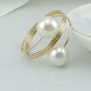 Anneaux de décoration pour serviettes avec perles 10 pcs 1