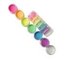 Ansigtsmaling 10 g Farvet eyeliner vandaktiv Sæt med neonfarver med pensler Halloween makeup 11