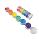 Ansigtsmaling 10 g Farvet eyeliner vandaktiv Sæt med neonfarver med pensler Halloween makeup 14